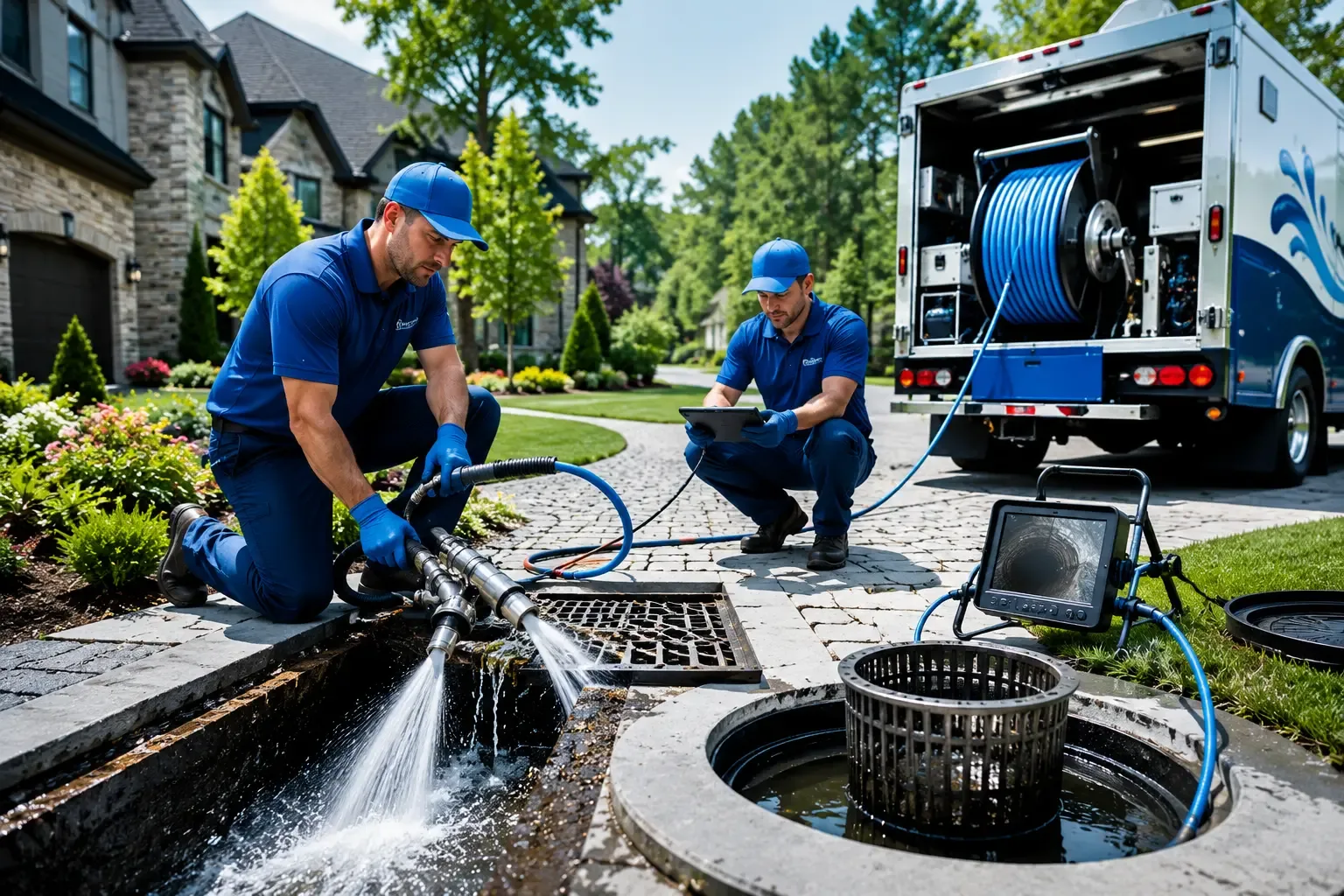 Local outdoor drain cleaning professionals in Mooresville, NC